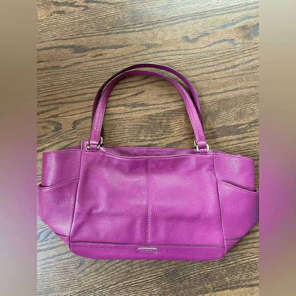 Coach Bags Beautifulplum Leather Vintage Coach Shoulder Bag Poshmark